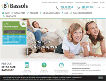Tablet Screenshot of bassolsenergia.com